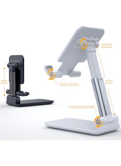 Metal Anti-Slip Pad Tablet and Phone Holder Stand 2 Stage Foldable - pzsku/ZE73EFFCAB1312518F92BZ/45/_/1730809145/9a74d9fa-37e4-4ae9-91df-5cb0e71ae622