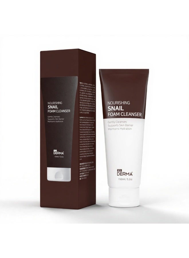 101 Derma Snail Foam Cleanser – Nourishing & Hydrating Gentle Face Wash 150 ml