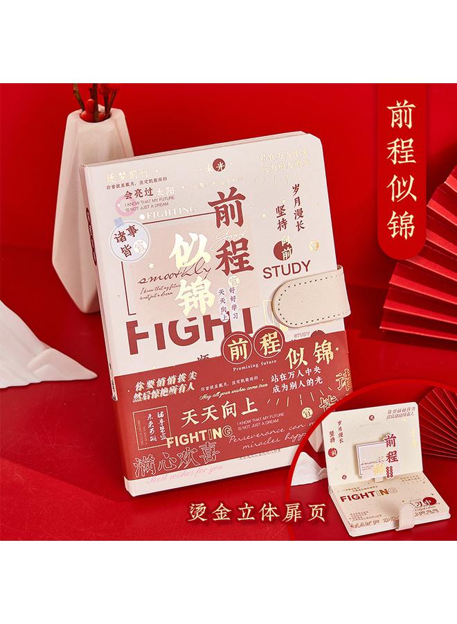 Bluejw High Color Value Notebook Gift Box Suit Hand Book Full Color Page Can Be Made Ins Wind Hand Account Stationery Gift Bag - Image 1