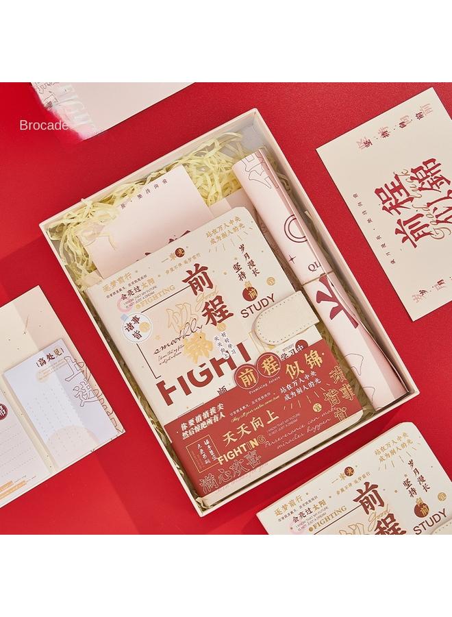 Bluejw High Color Value Notebook Gift Box Suit Hand Book Full Color Page Can Be Made Ins Wind Hand Account Stationery Gift Bag - Image 5