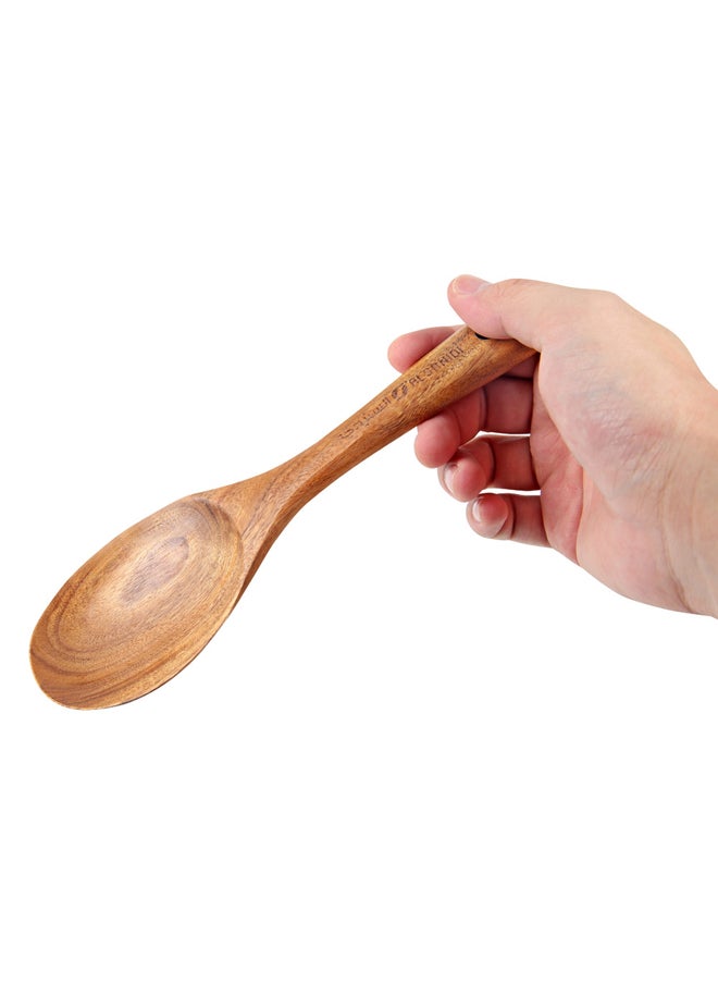 AL SANIDI Wooden spoons, Brown, Size 22 Cm  - Image 2