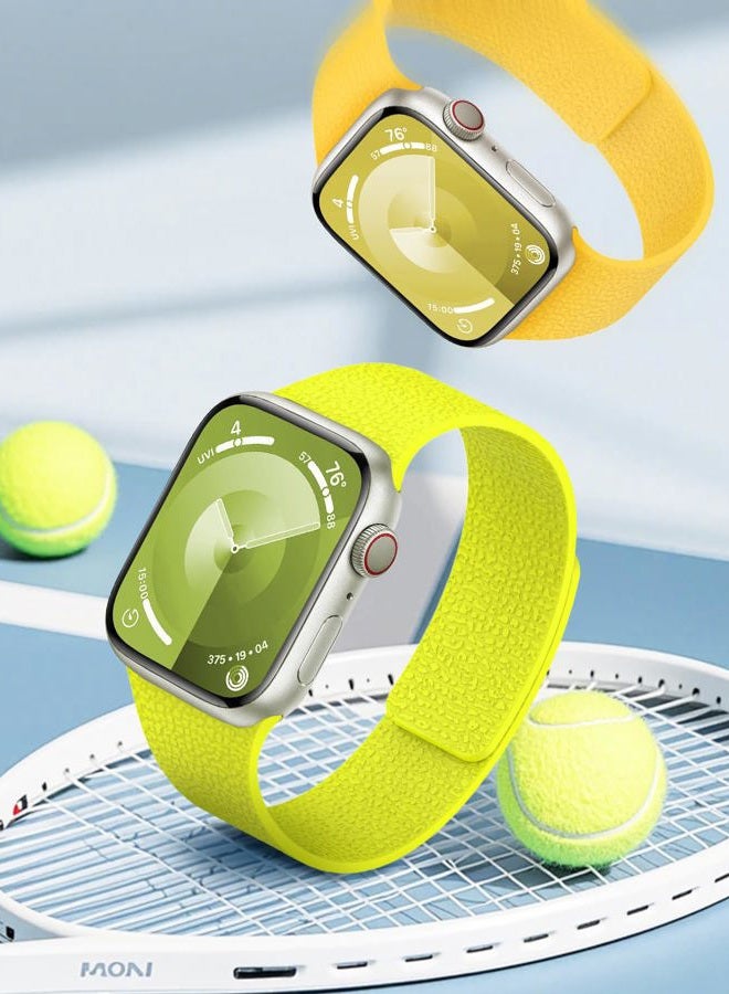 BandSmith Magnetic Silicone Band Compatible with Apple Watch Band 38mm 40mm 41mm 42mm 44mm 45mm 46mm 49mm Women Men, Soft Waterproof Sport Strap for iWatch Series 11 10 9 8 7 6 5 4 3 2 1 SE Ultra - Image 2
