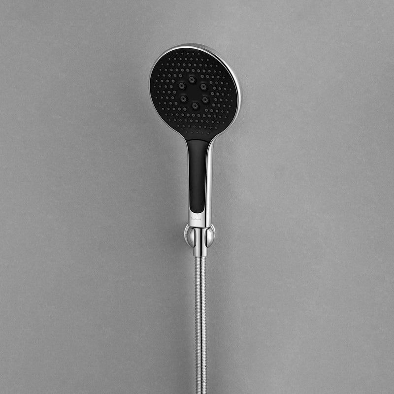 homeworks Homeworks Aqua ABS Plastic 2 Functional Flow Hand Shower Head With 15 Meter Stainless Steel Flexible Hose Pipe And ABS Wall Hook Chrome Finish Set of 1 - Image 5