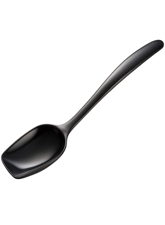 Gourmac Black 10" Melamine Serving Spoon