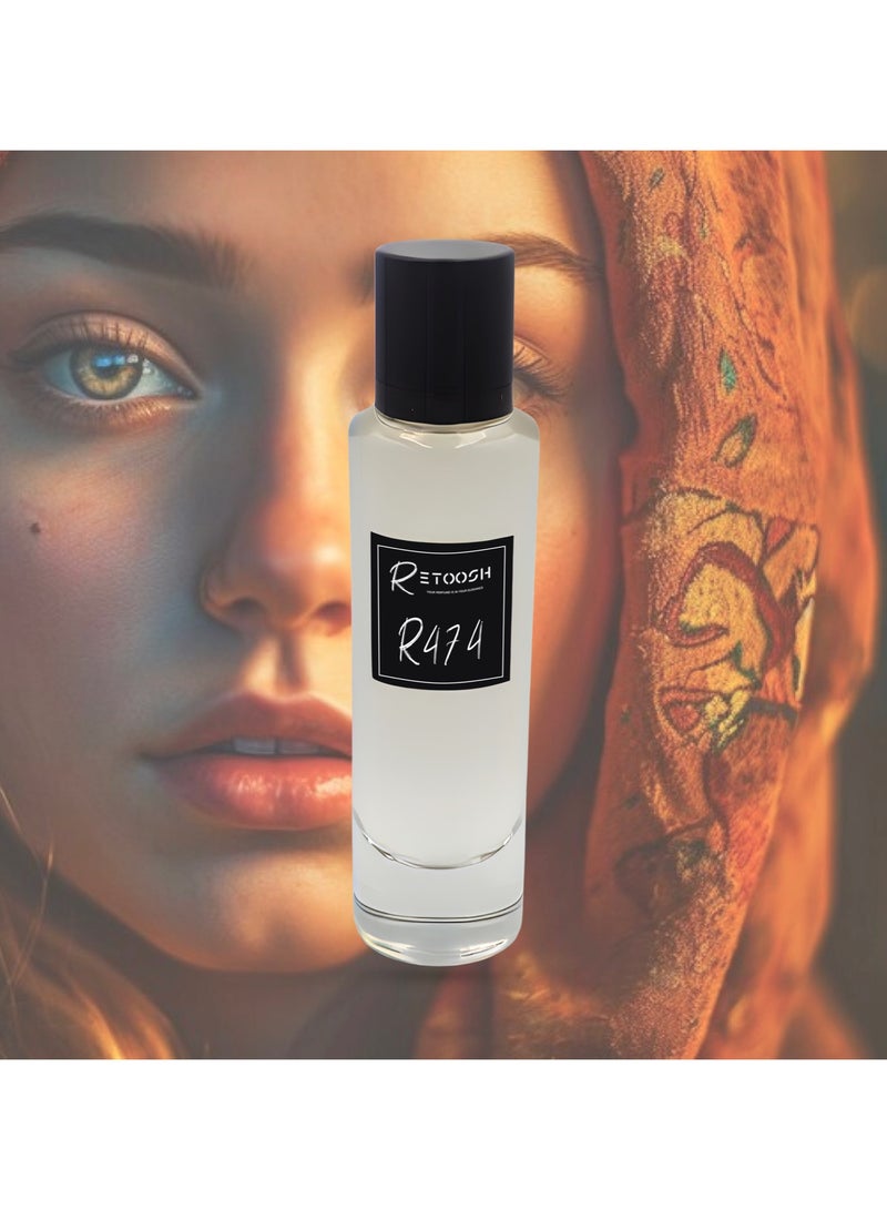 رتوش للعطور احتضنوا عطر R474 – عطر زهري شرقي للنساء والرجال | 50 مل - Image 3