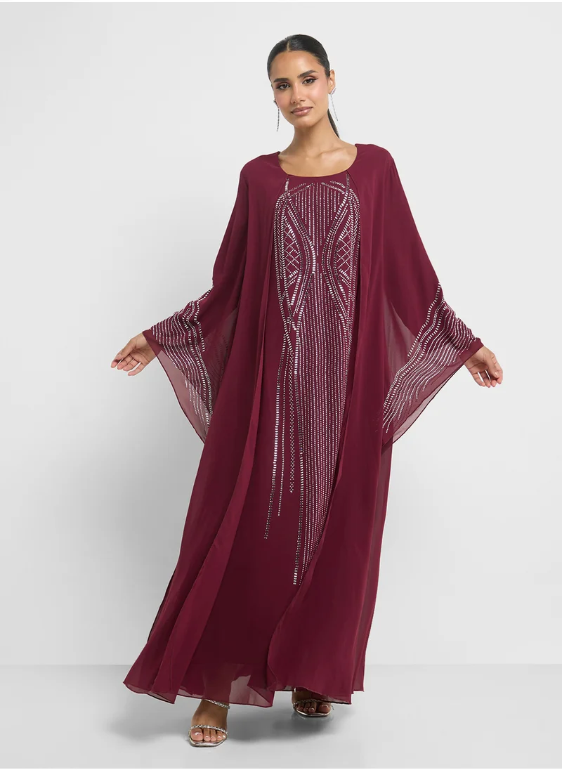 Khizana Embellished Jalabiya