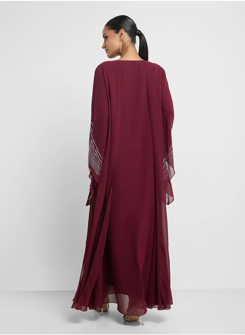 خزانة Embellished Jalabiya