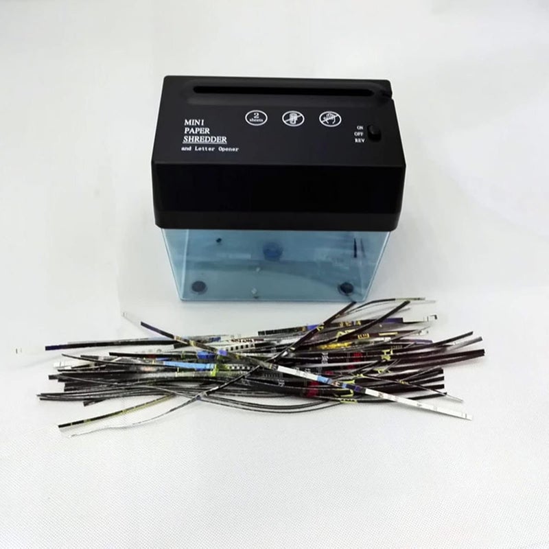 klarako قاطع ورق كهربائي صغير محمول A6 مع تغذية تلقائية عبر USB للمكتب والمدرسة - Image 2