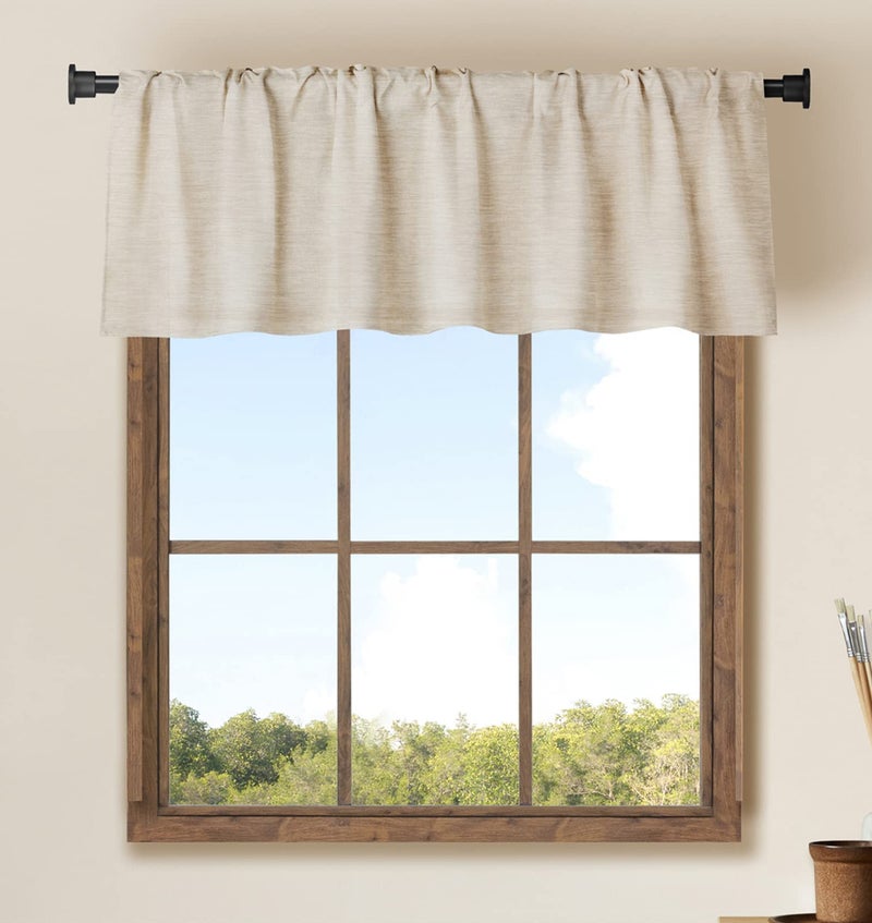 Buffalo Window Valences Hard Burlap