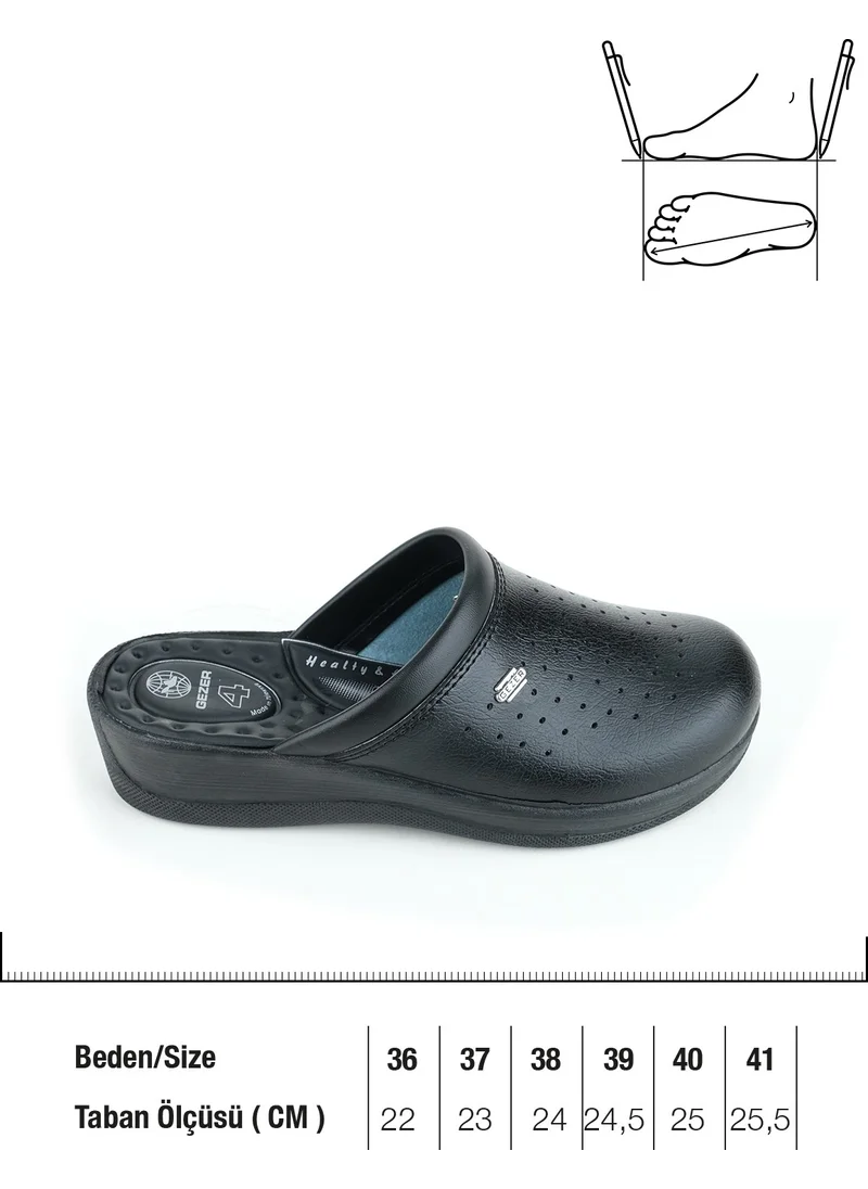 Gezer Summer Women's 4 Point Cushioned Sabo Slippers