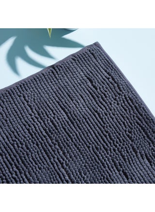 Chenille Bath Mat, Soft Rug Super Absorbent Bathroom Mat 40x60cm, Anti-Slip and Washable Bathmats for Bathroom, Kitchen, Living Room,Bedroom - view 2