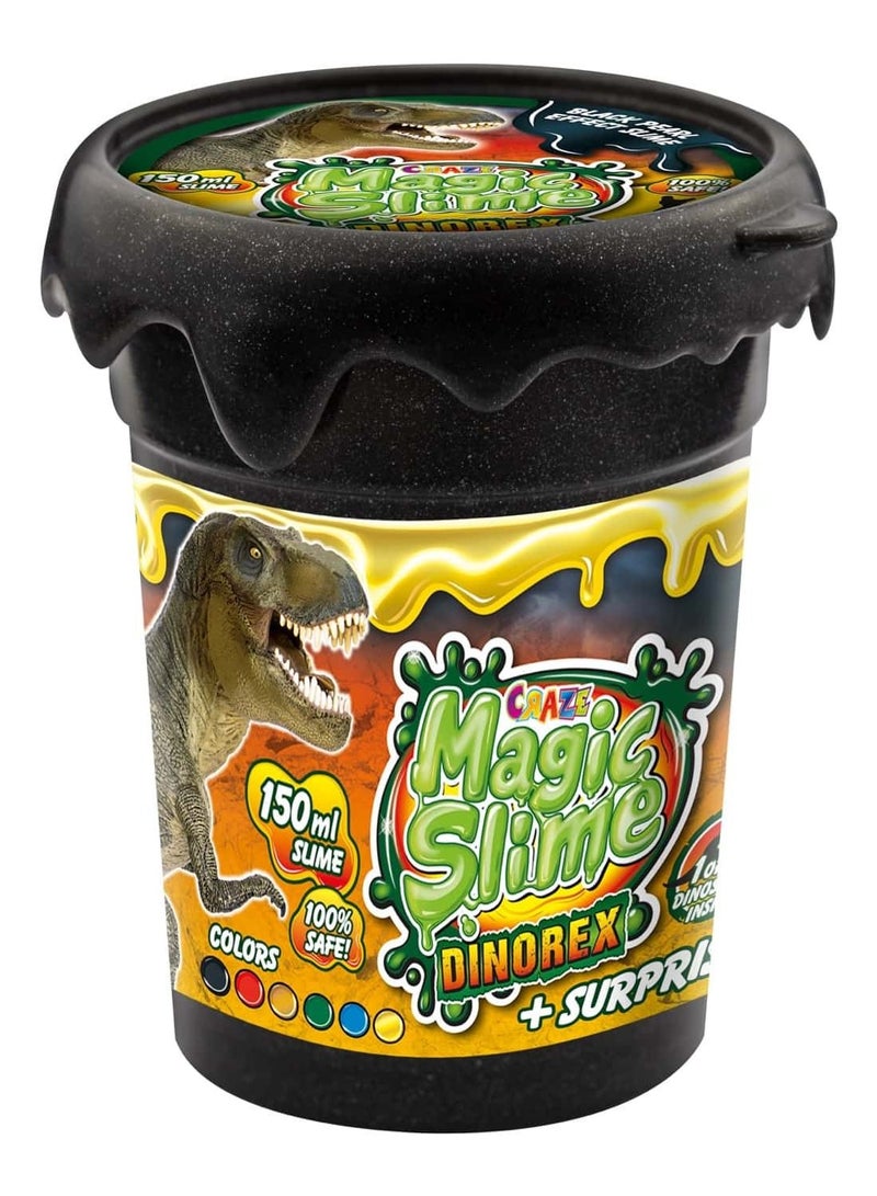 CRAZE Magic Slime Surprise Dino 150ml - Image 1