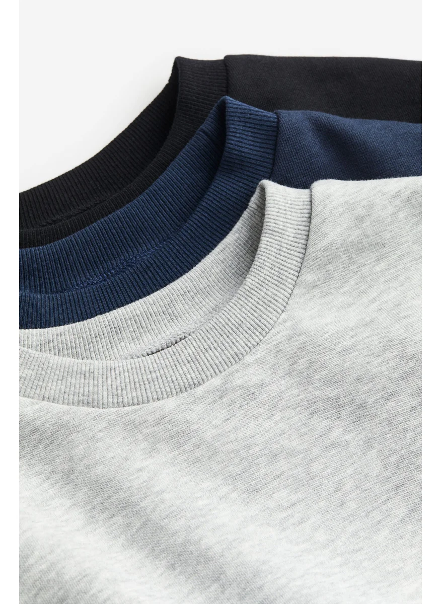 H&M 3-Pack Sweatshirts