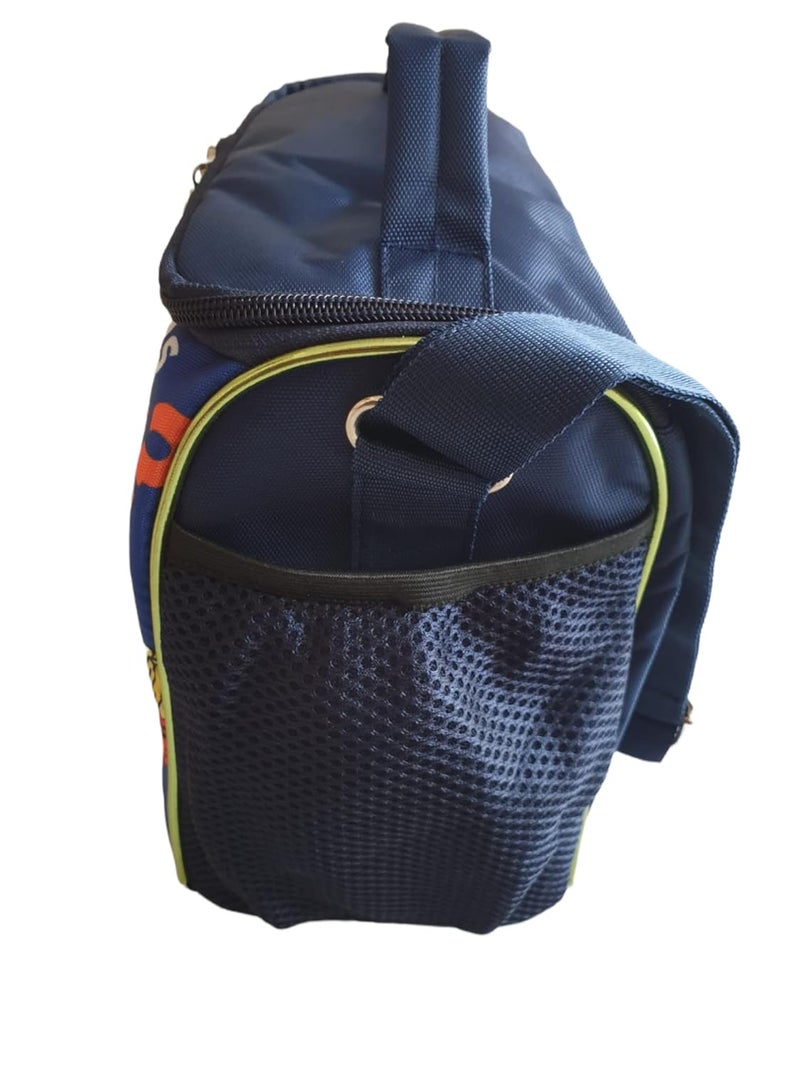 ShopNGift Multicolour Dinosaur Tiffin Bag for Kids Blue Boys Insulated Lunch Bag (Dinosaur, Polyester) - Image 2