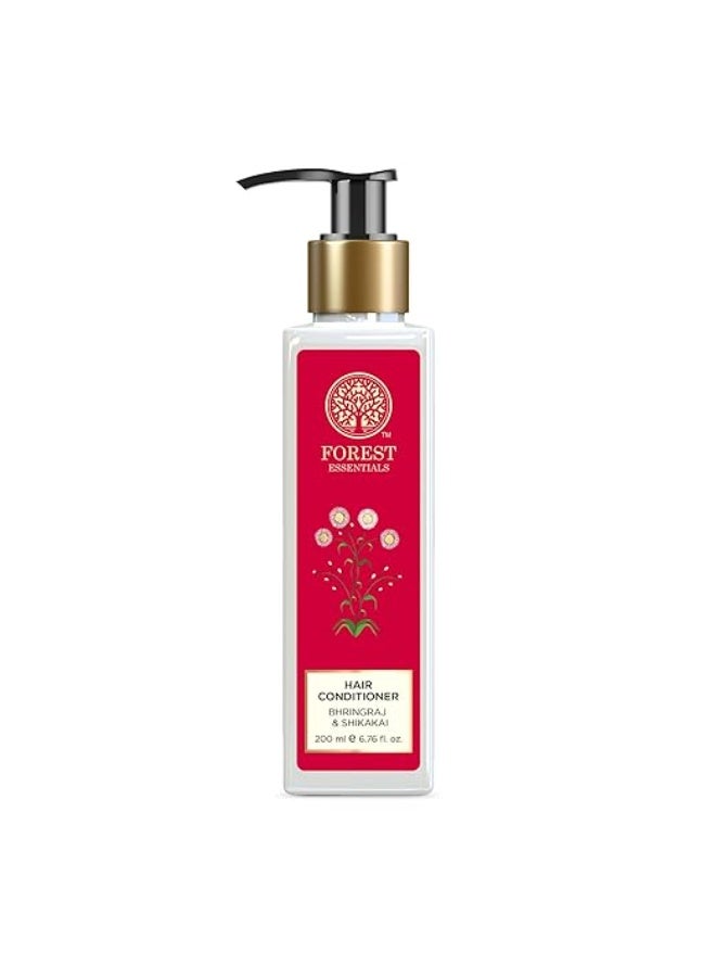 Forest Essentials Ayurvedic Hair Conditioner Bhringraj & Shikakai | Nourishing Conditioner for Smooth Shiny Hair | Sulphate & Paraben Free - Image 1