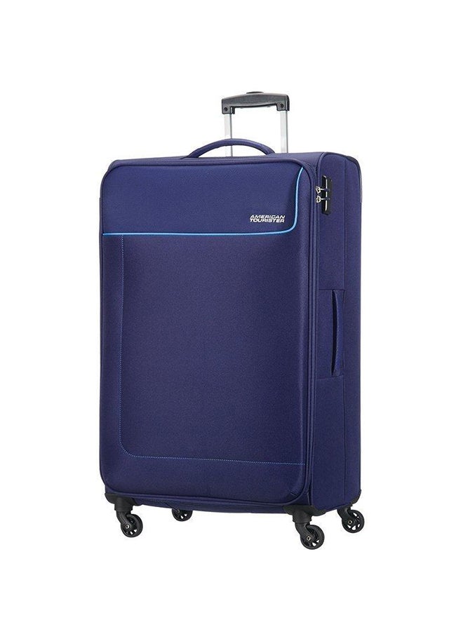 AMERICAN TOURISTER - Jamaica Spinner Soft Trolley Case Blue - Image 1