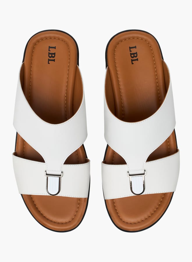 LBL by Shoexpress Men Solid Slip-On Arabic Sandals - Image 2