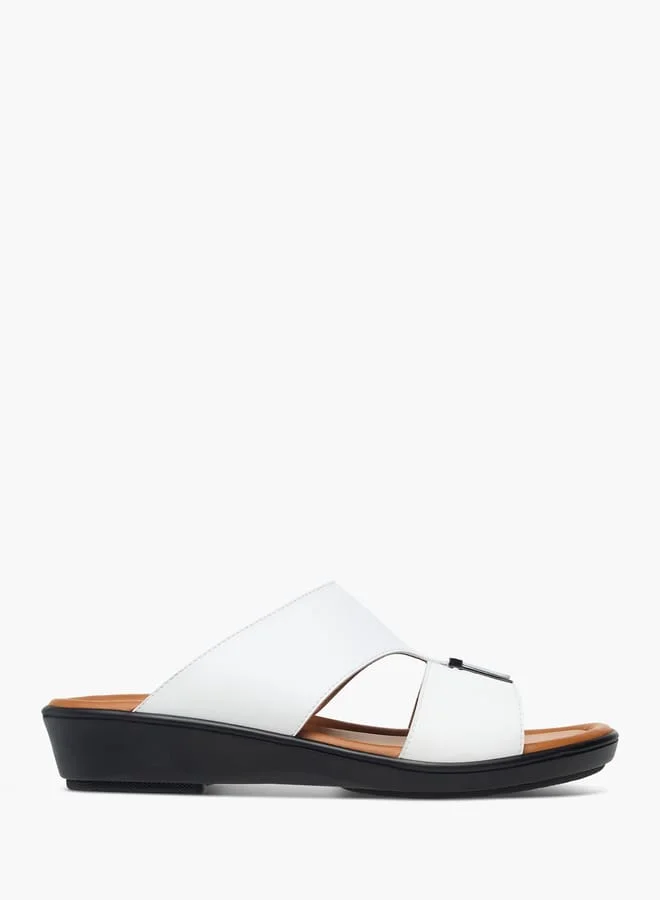LBL by Shoexpress Men Solid Slip-On Arabic Sandals