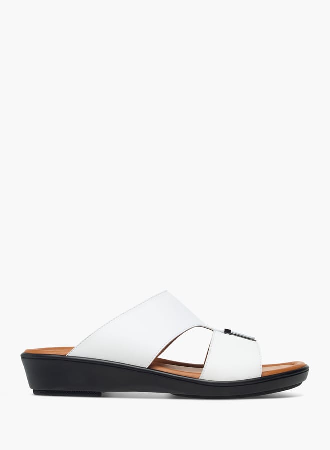 LBL by Shoexpress Men Solid Slip-On Arabic Sandals  - Image 2