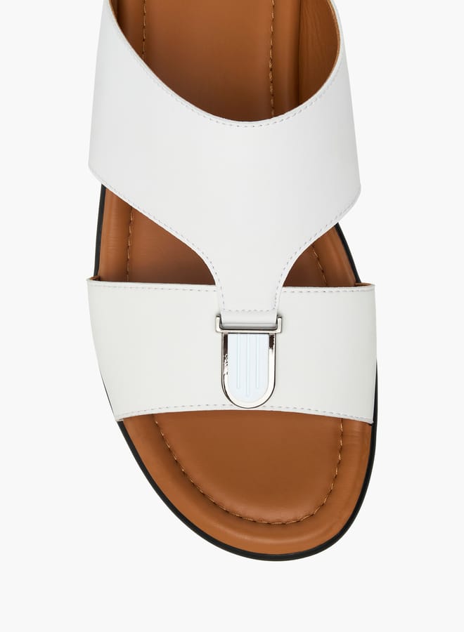 LBL by Shoexpress Men Solid Slip-On Arabic Sandals  - Image 3