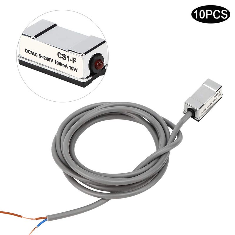 10Pcs Durable Magnetic Switch 10W Pneumatic Cylinder on Off for SI SU SC JSI MI MA50-63 Plastic Color for Automation Equipment - Image 2