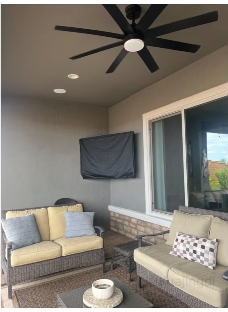 Outdoor TV Cover Waterproof Dustproof TV Protector Remote Control Pocket Bottom Cover for LED LCD Plasma TV - Image 4