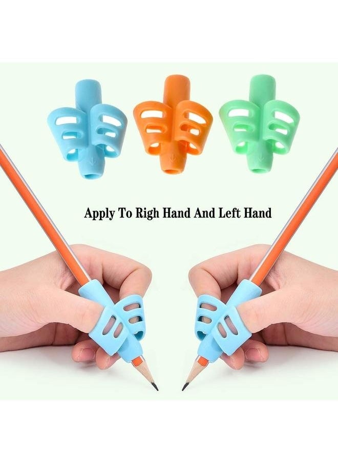 Generic - (3 PCS) Pencil Grips for Kids Handwriting Pencil gripper Pencil Holder Posture Correction Training Writing AIDS for preschooler Kids toddler - Image 1