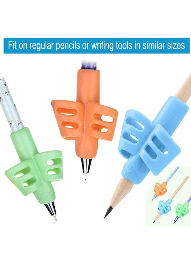 Generic - (3 PCS) Pencil Grips for Kids Handwriting Pencil gripper Pencil Holder Posture Correction Training Writing AIDS for preschooler Kids toddler - Image 1