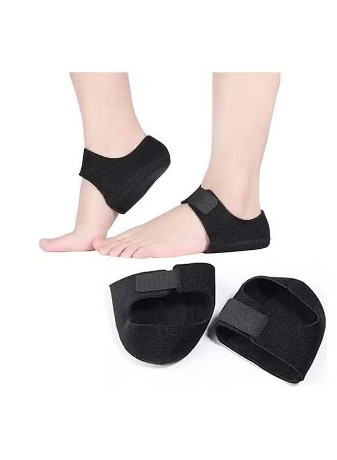 Plantar Fasciitis Socks with Arch Support Heel Protector for Plantar Fasciitis and Heel Pain Relief, Achilles Tendinitis, Dry Cracked Heels, Cushioned Heel Cups for Men & Women, 1 Pair - Image 1