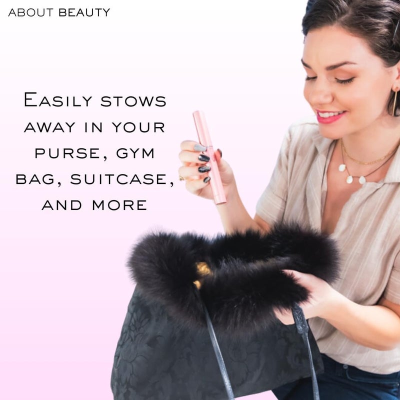 About Face Kai Sonic Beauty Wand with Bonus Eyebrow Shaper; Battery Operated Face Hair Remover; Face, Chin, & Lip Hair Remover, Face Hair Remover Tool for Women, Epilator for Men & Women - Image 5