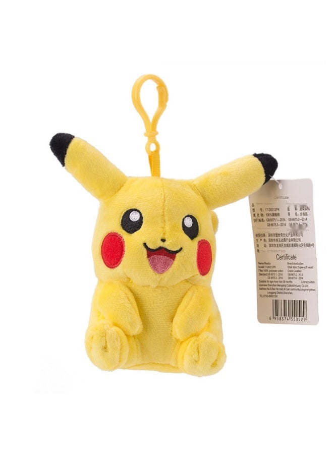 Official Pokémon Pikachu Keychain Pendant - Cute Pocket Monster Charm