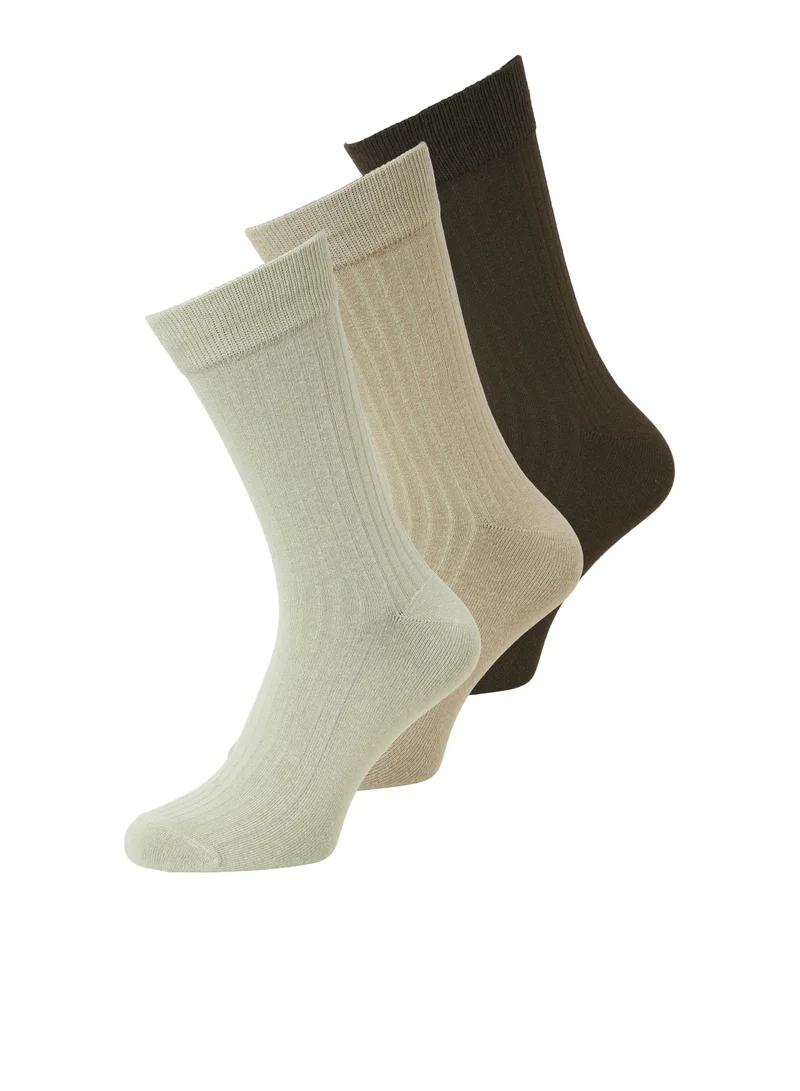 جاك اند جونز 3 Pack of Crew Socks