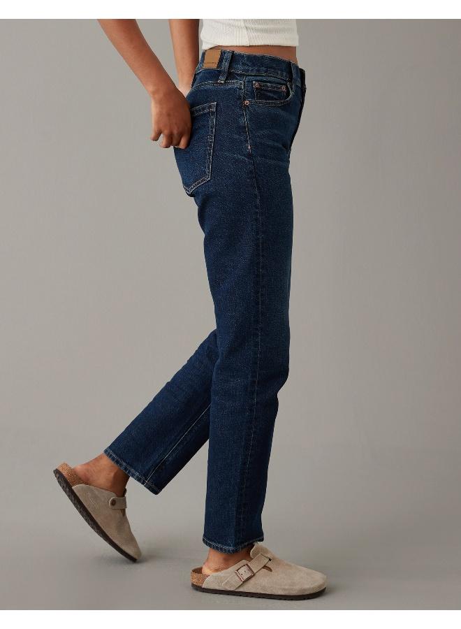 American Eagle AE Stretch Super High-Waisted Ankle Straight Jean - Image 5