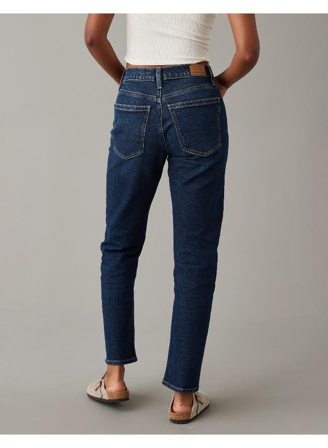American Eagle AE Stretch Super High-Waisted Ankle Straight Jean - Image 4