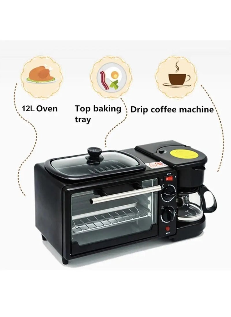 Sonifer - sonifer Breakfast maker 3 in1 oven grill and coffee maker1050 watts - Image 1