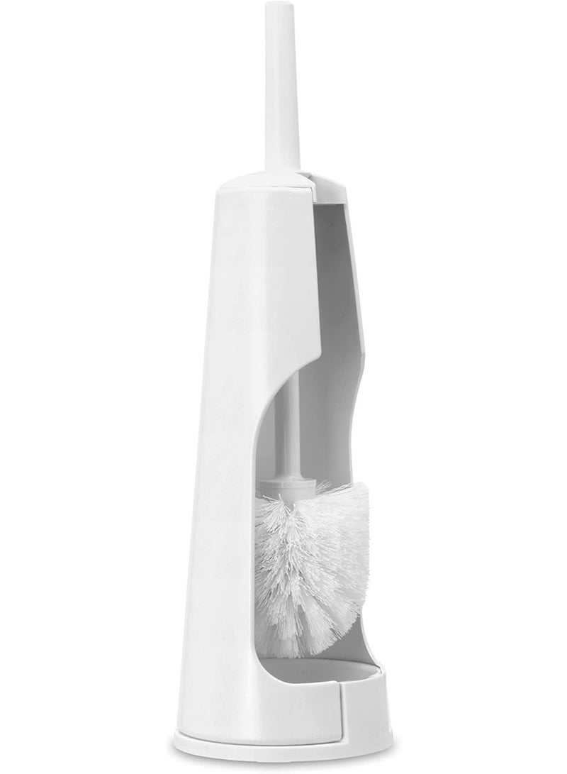 Brabantia Bathroom Toilet Brush and Holder - White - Image 1