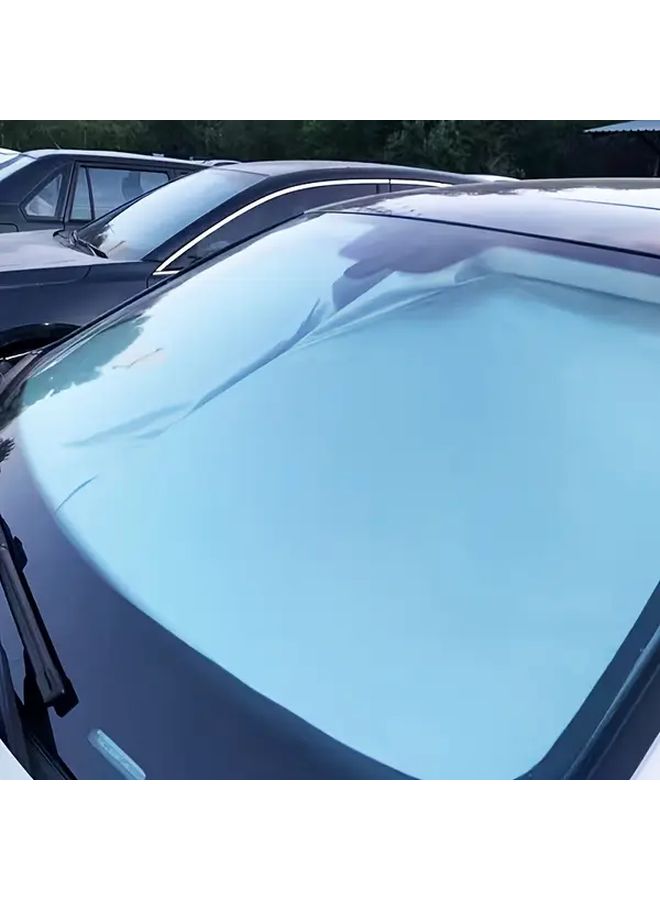 Heavy Duty Reflective Thermal Foldable Car Sunshade 1pc With Storage Bag - Image 4