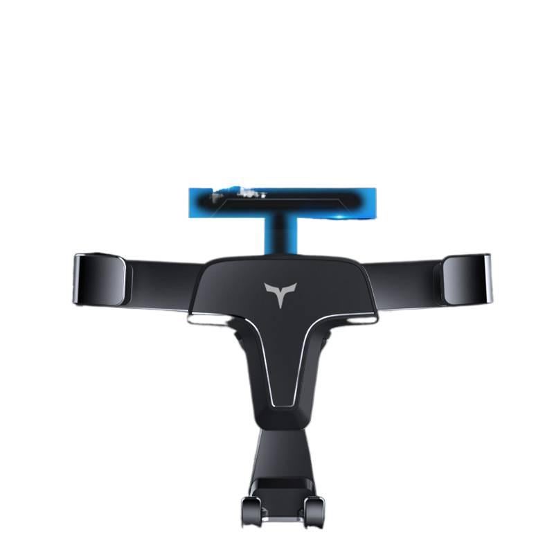 Air Vent Clip Car Phone Holder Metal with Dashboard & and Secure Hook Clip for Broad Compatibility in Black - Image 3