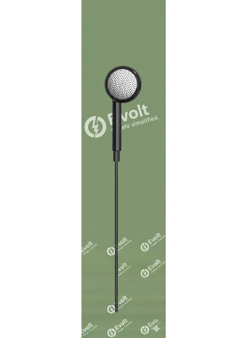 ايڤولت سماعة رأس سلكية أحادية Evolt WMH-200، بموصل على شكل حرف L مقاس ، استجابة ترددية من 20 هرتز إلى 20 كيلو هرتز، حساسية 97 ديسيبل، قطر مكبر الصوت 14 مم، أسود | WMH-200 - Image 3