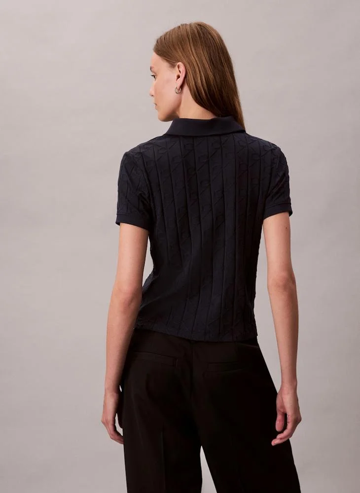 كالفن كلاين جينز بولو بطبعة شاملة