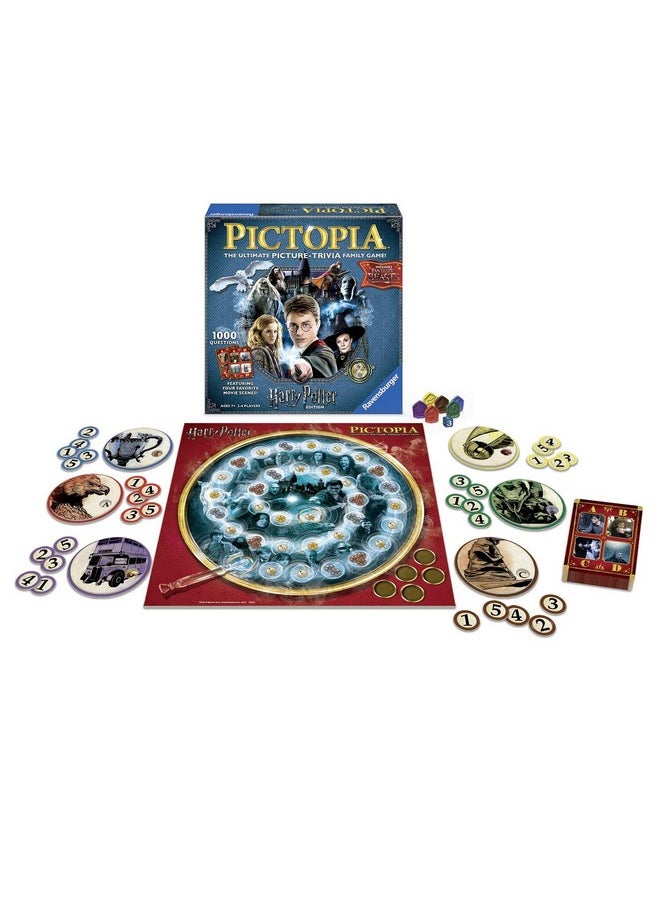 Wonder Forge Wonder Forge Ravensburger Pictopia: Harry Potter Edition Family Trivia Board Game For Kids & Adults Age 10 & Up  - Image 1