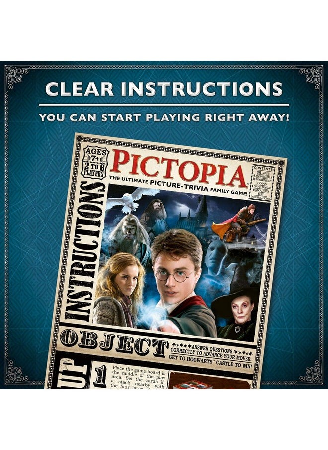 Wonder Forge Wonder Forge Ravensburger Pictopia: Harry Potter Edition Family Trivia Board Game For Kids & Adults Age 10 & Up  - Image 5
