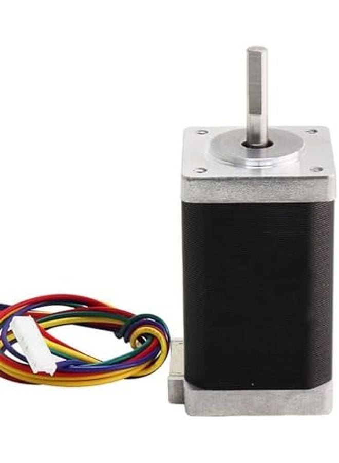 محرك خطوي Nema 14 مقاس 35x35x60 مم، زاوية 1.8 درجة، ثنائي الطور، 4 أسلاك، 1.2 أمبير، لقيادة آلات التحكم الرقمي. - Image 4