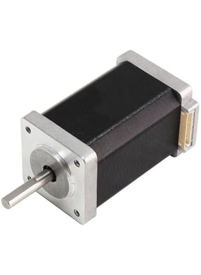 محرك خطوي Nema 14 مقاس 35x35x60 مم، زاوية 1.8 درجة، ثنائي الطور، 4 أسلاك، 1.2 أمبير، لقيادة آلات التحكم الرقمي. - Image 3