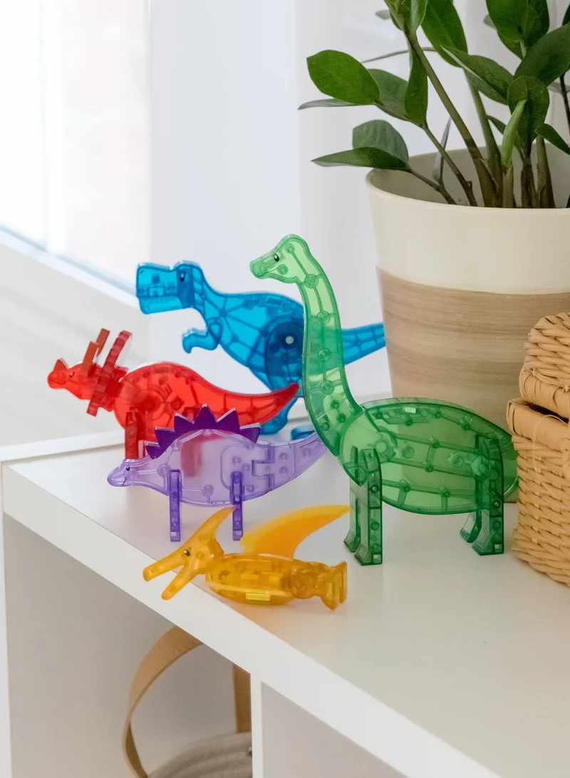 MAGNA-TILES Dinos 5 Piece Set