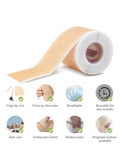 BUPY 4cm*1.5m Fade Scar Sticker Efficient Beauty Scars Removal Silicone Gel Skin Tone Self-adhesive Acne Burn Repair Patch  - Image 4