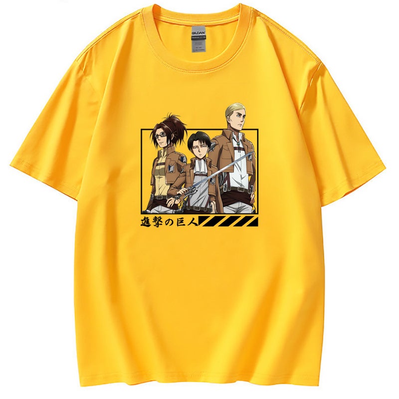 Attack On The Giant Attack On Titan Popular Animation Peripheral Printed Short Sleeve T-Shirt Women'S T-Shirt Now - Image 5