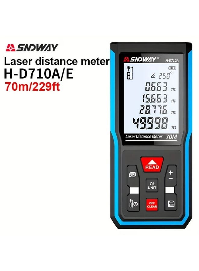 SNDWAY 70m Laser Distance Meter 99 Data Storage Digital Laser Measure - Image 1