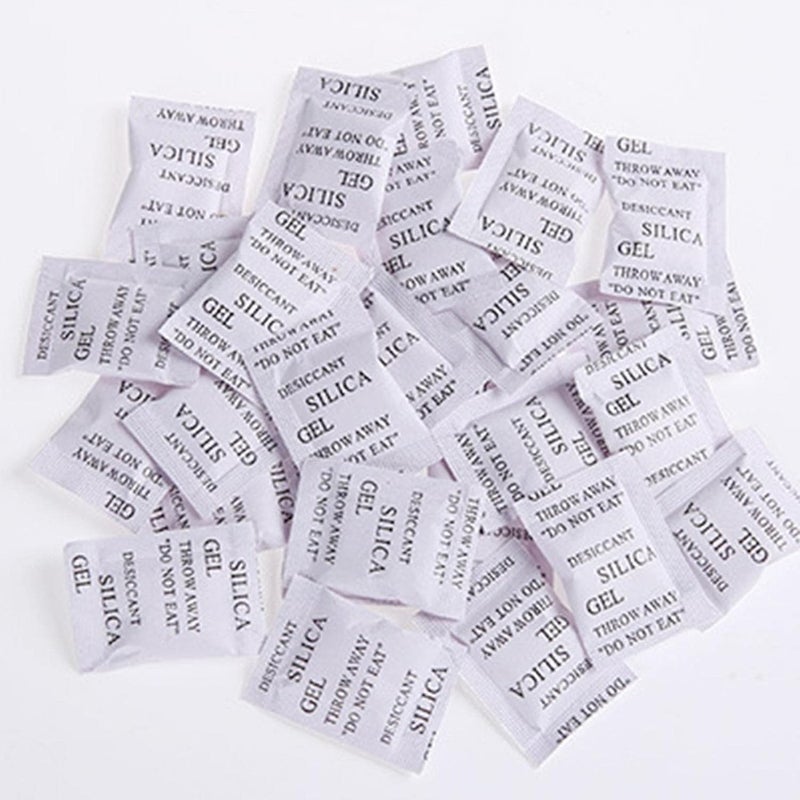 Saycker 200 Pcs Food Grade Security Silica Gel Desiccant Pack Moisture Absorber Dehumidifier Size200 pcs - Image 1