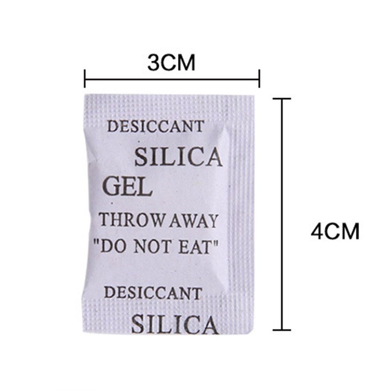 Saycker 200 Pcs Food Grade Security Silica Gel Desiccant Pack Moisture Absorber Dehumidifier Size200 pcs - Image 4